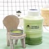 Matcha Milk Tea with Matcha Pudding| À la carte catering and takeout bubble tea | Kamadelivery