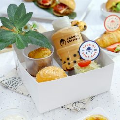 四格自選小食盒連飲品｜西式下午茶盒｜到會外賣推介｜Kama Delivery 美食速遞服務