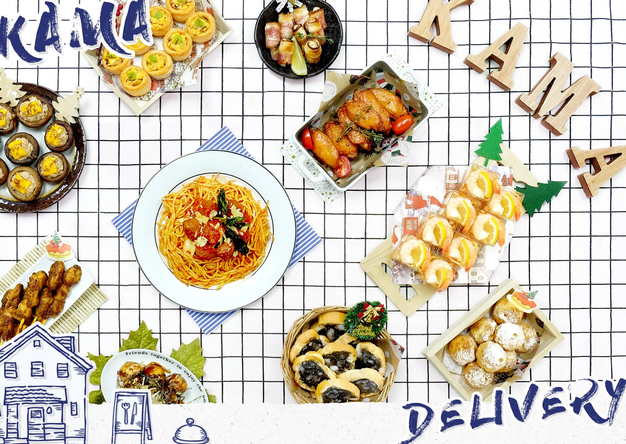 利東到會推介｜Kama Delivery 專營西式到會外賣服務，最平每人 $100 有找！
