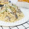 Porcini Mushroom Risotto| Kama Custom Made People Set| Affordable Party Catering and Takeout Menus | Kama Delivery
