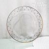 Gold-Edged Clear Plates | Catering Party Supply| Kama Delivery