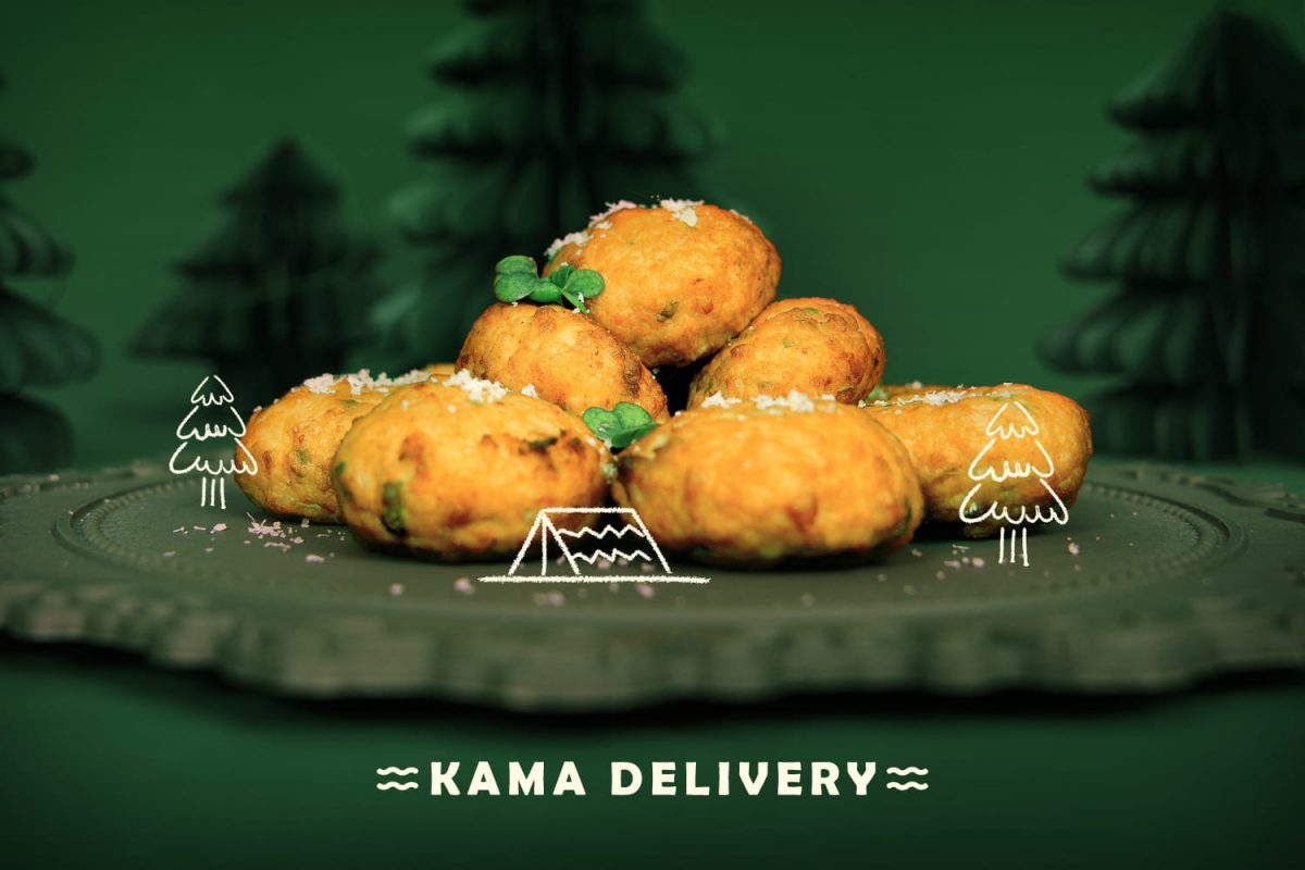 北海道烤芝士雞肉餅 | 2022聖誕節到會套餐 | Kama Delivery幫到你