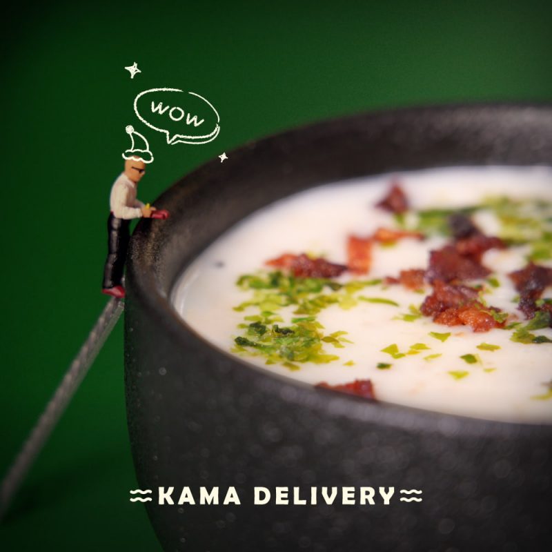 聖誕節到會推薦2022 | 英式煙肉薯仔忌廉湯 | Kama Delivery幫到你