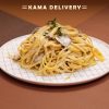 Black Truffle and Wild Mushroom Cream Pasta | BBQ Catering Package | Kama Delivery