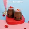 Strawberry Chocolate Pudding | Valentine's Day Takeout Dessert| Kama Delivery