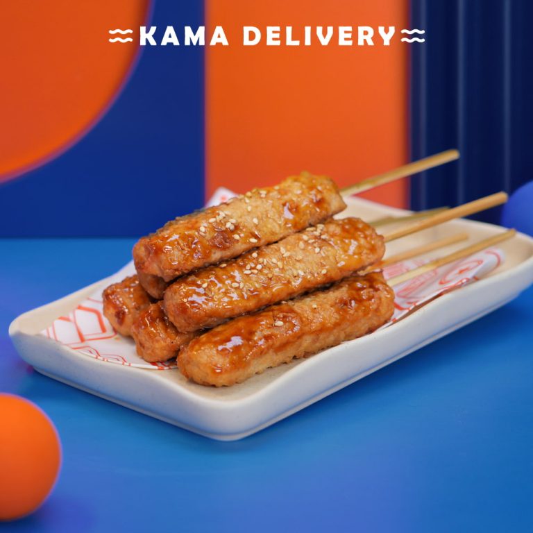 日式燒汁免治雞軟骨棒｜單點到會小食｜Kama Delivery
