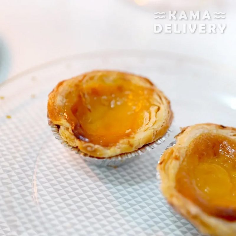Mini Portuguese Egg Tart| Vegetarian Set Menu for 7–8 People | Group Catering & Takeout Set Menu | Kama Delivery