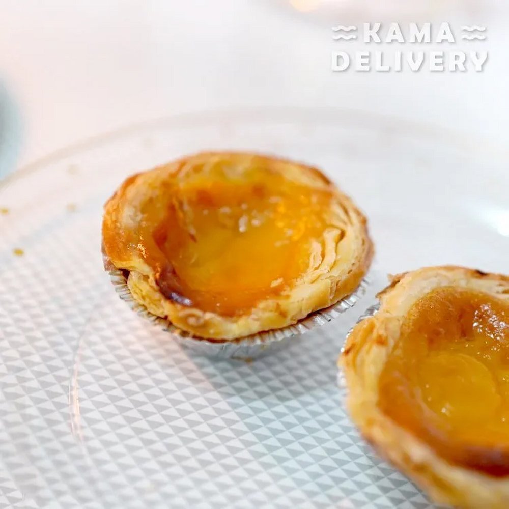 Mini Portuguese Egg Tart| Vegetarian Set Menu for 7–8 People | Group Catering & Takeout Set Menu | Kama Delivery