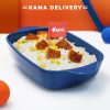 白汁新餐肉粟米焗飯｜單點到會素食｜Kama Delivery