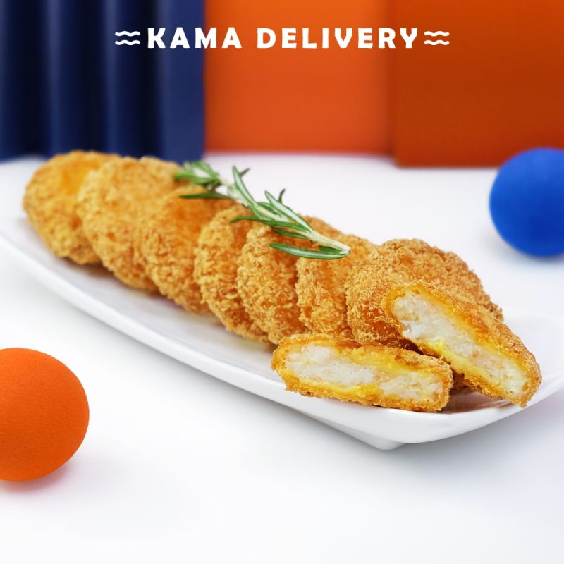 迷你吉列脆脆蝦餅｜單點到會小食｜Kama Delivery