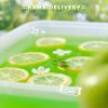 Summer Shaved Ice | Green Apple and Cucumber Flavor | À la carte or Catering Dessert| Kama Delivery