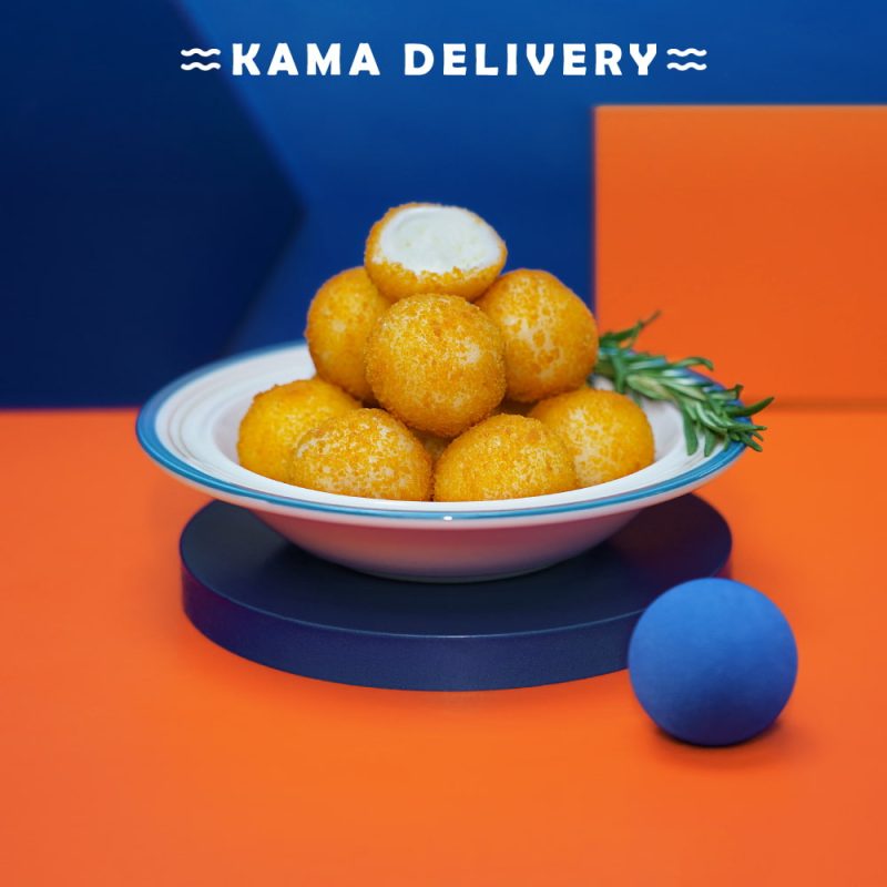 炸迷你忌廉芝士波|單點到會小食|Kama Delivery