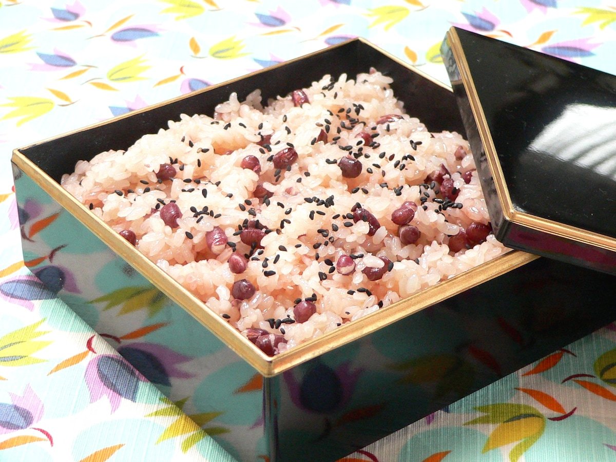 日本紅豆飯