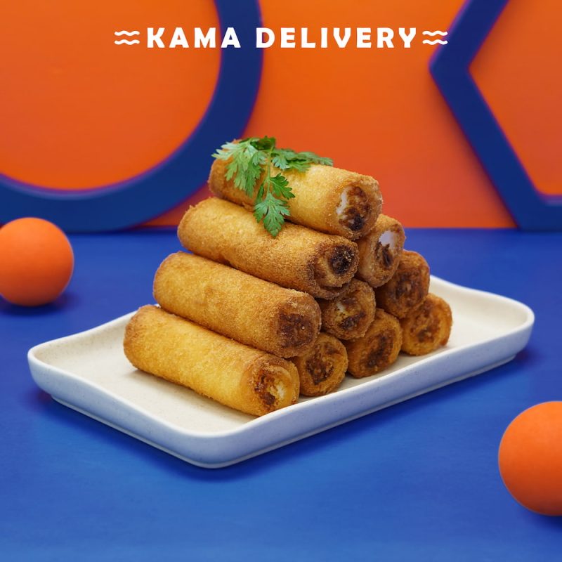 脆炸鮮奶春卷|單點到會小食|Kama Delivery