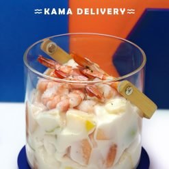 大蝦鮮果沙律｜單點外賣沙律｜Kama Delivery
