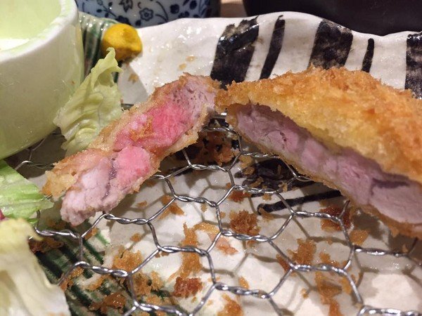點分豬肉煮熟未