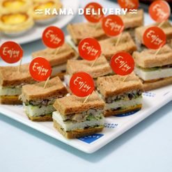 一口松露野菌帆立貝三文治｜一口小食自選人數套餐｜多人商業到會外賣｜Kama Delivery