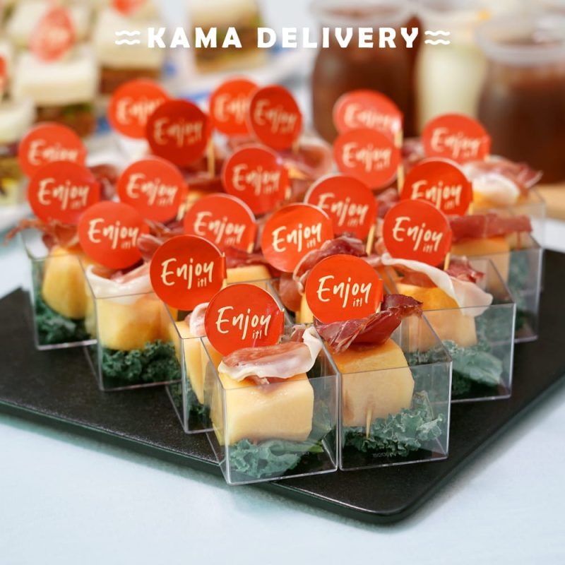 巴馬火腿蜜瓜|一口小食自選人數套餐|多人商業到會外賣|Kama Delivery