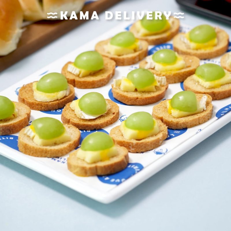 ⁠一口金文畢配多士｜一口小食自選人數套餐｜多人商業到會外賣｜Kama Delivery