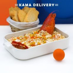 海膽野菌忌廉醬燴龍蝦配法包｜單點到會海鮮｜Kama Delivery