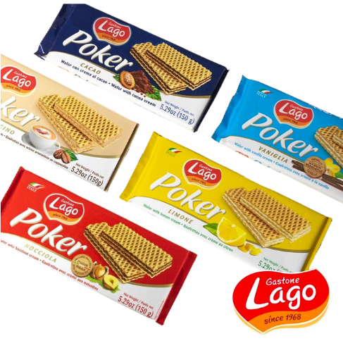 Gastone Lago Wafer with Lemon Cream