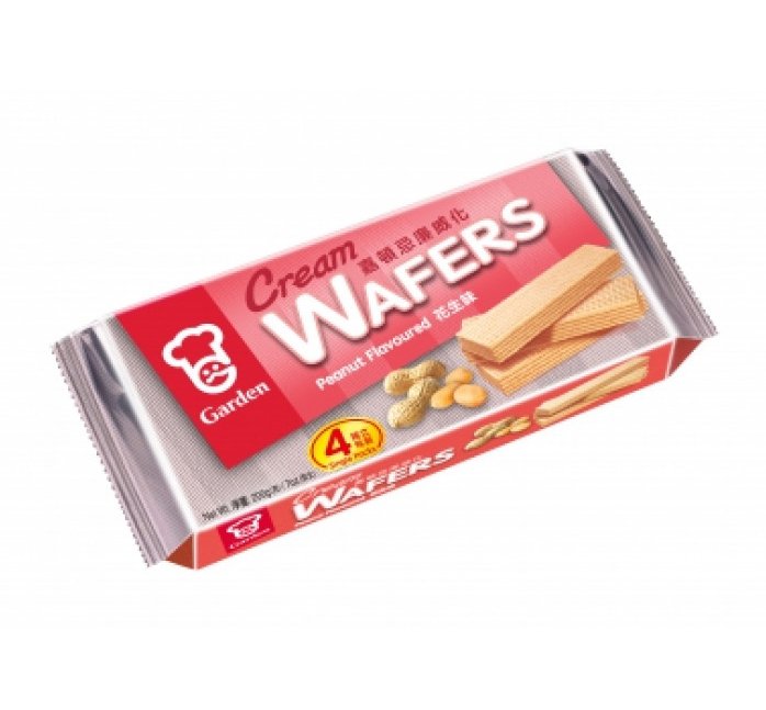 嘉頓忌廉威化花生味