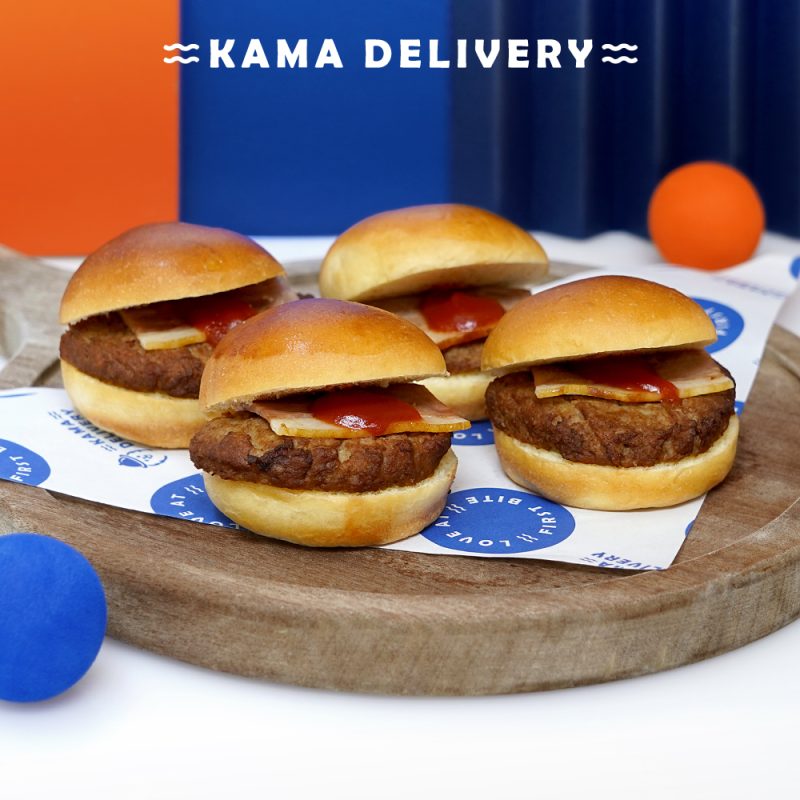 迷你美式漢堡|到會外賣漢堡|Kama Delivery