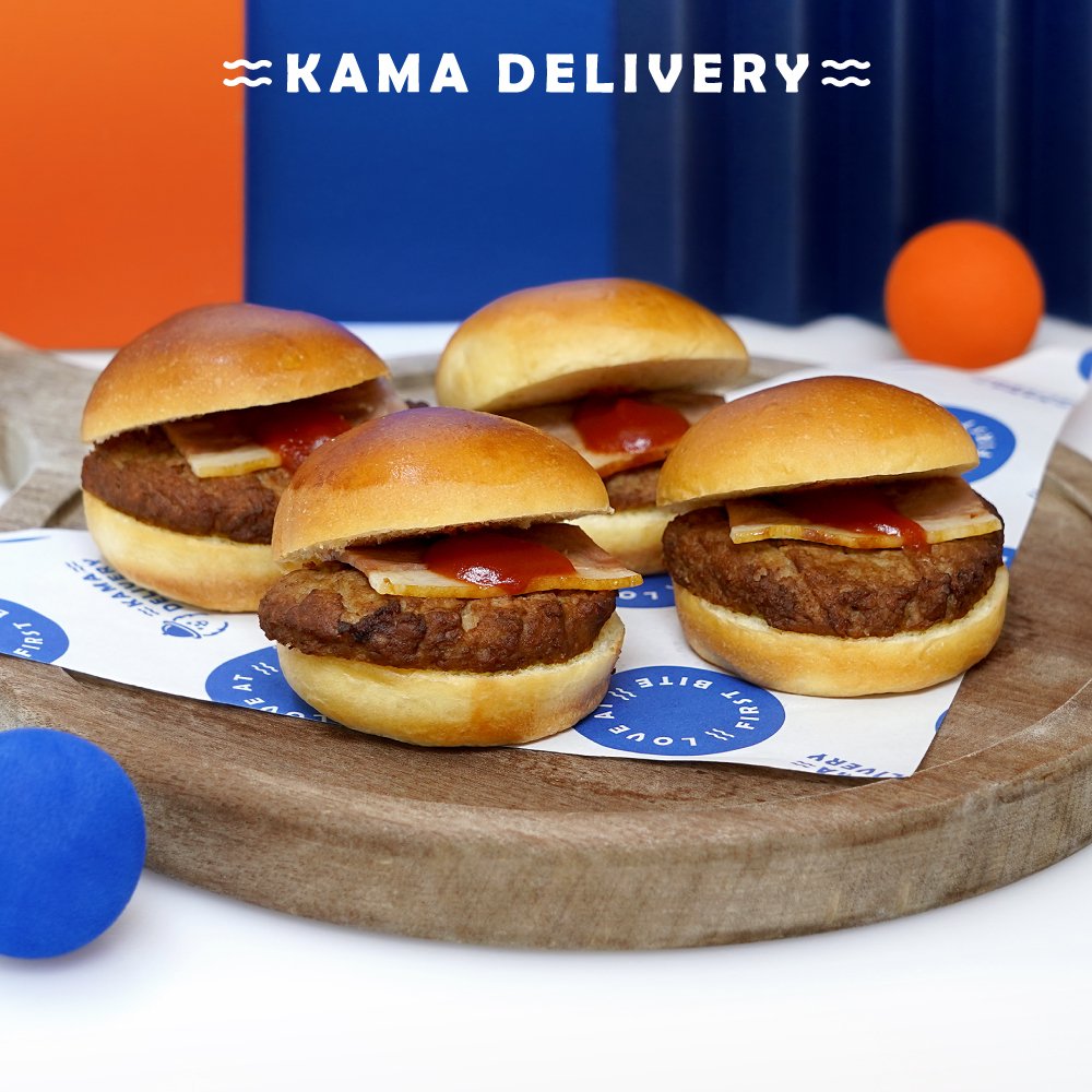 迷你漢堡包|大型活動Party必睇|到會服務推薦|Kama Delivery到會外賣速遞專家
