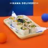 Cheese, Ham & Asparagus Burrito| Catering & Takeout Snack| Kama Delivery