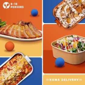 Happy Share Set—Perfect for 8–10 People | Group Catering Takeout Menu | Kama Delivery