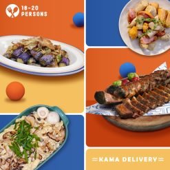 適合18-20人享用的Kama Hit Set｜多人到會外賣套餐｜Kama Delivery