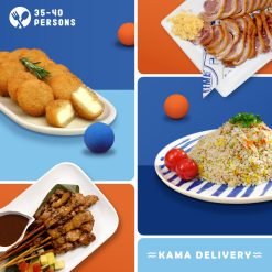 適合35-40人享用的Kamaholic Set｜多人到會外賣套餐｜Kama Delivery