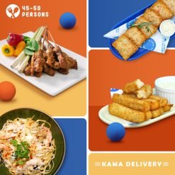 適合45-50人享用的Mega Kama Set｜大型商務到會外賣套餐｜Kama Delivery