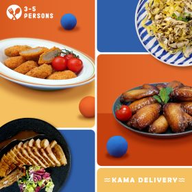 Mini Party Set—Perfect for 3–5 People | Group Catering & Takeout Menu | Kama Delivery