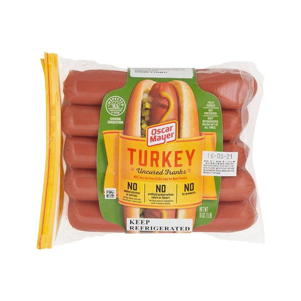 Oscar Mayer Turkey Original Uncured Turkey Franks