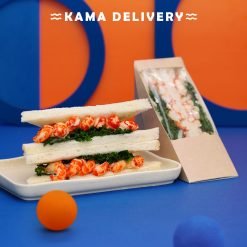 小龍蝦羽衣甘藍三文治｜盒裝三文治｜Kama Delivery
