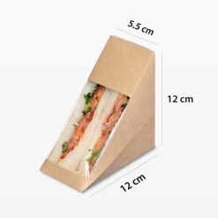 煙三文魚三文治｜盒裝三文治尺寸｜Kama Delivery