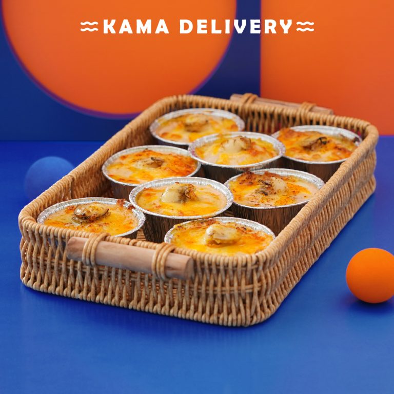 明太子忌廉帶子薯蓉｜到會外賣小食｜Kama Delivery