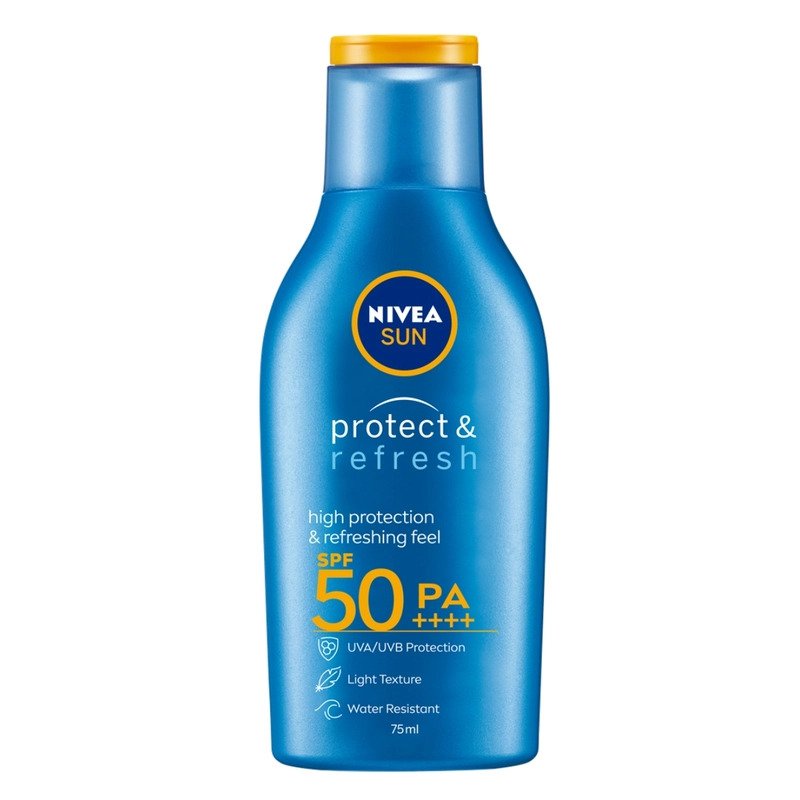NIVEA 冰感防曬乳液 SPF50 SUN Protect & Refresh Sun Lotion SPF50