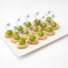 Rectangular Clear Toothpick Flags (4x2 cm) | Custom Decorations | Kama Delivery Catering and Takeout Service