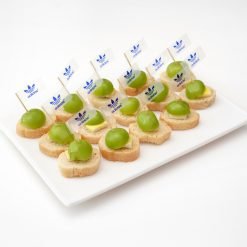 Rectangular Clear Toothpick Flags (4x2 cm) | Custom Decorations | Kama Delivery Catering and Takeout Service