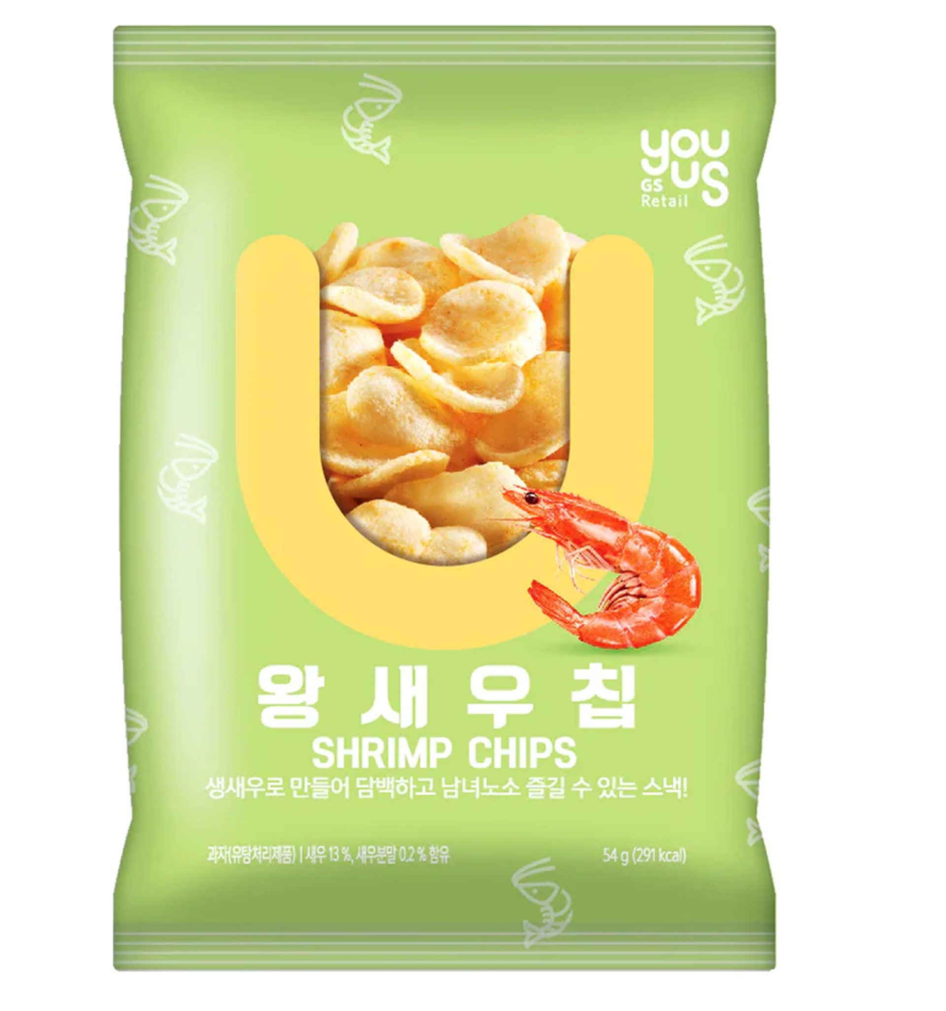GS Retail YOUUS Shrimp Chips