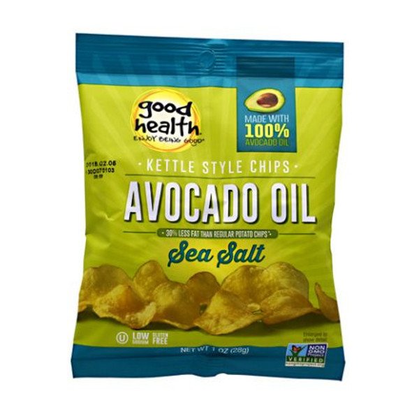 Good Health Enjoy Being Good Kettle Style Chips Avocado Oil Sea Salt