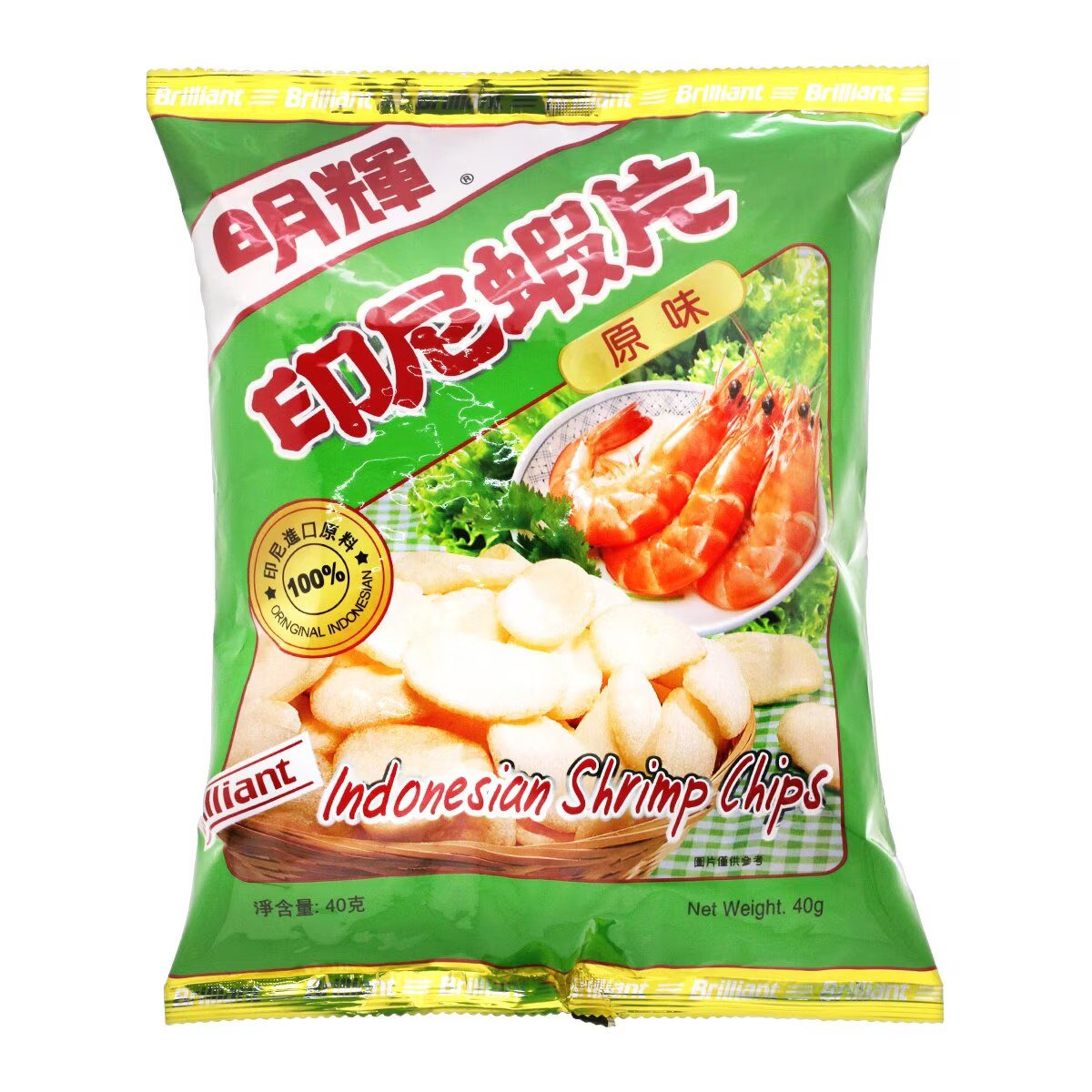 明輝印尼蝦片原味