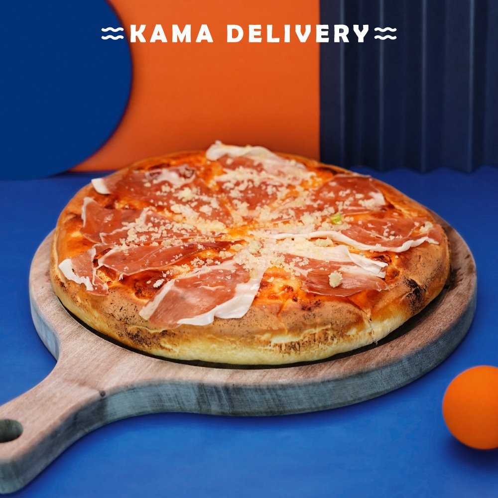 Parma Ham Cheese Pizza