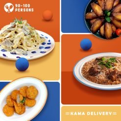 適合90-100人享用的Kama Million Set｜多人到會外賣套餐｜Kama Delivery