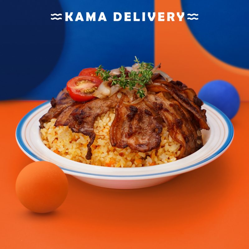 炙燒五花腩片XO醬蛋炒飯