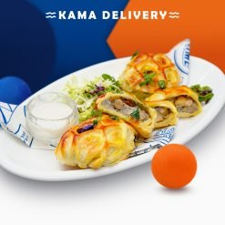 法式黑松露雞肉威靈頓配香檳忌廉汁