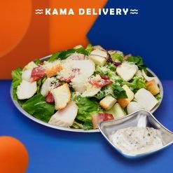 烤雞胸煙肉凱撒沙律配黑松露沙律醬