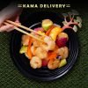 HK Style Sweet & Sour Shrimp with Fresh Peach